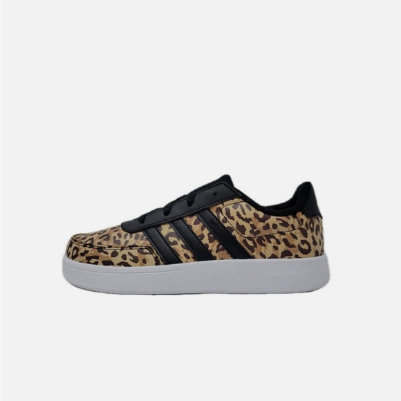 adidas Other - Adidas Kids Sneakers - Black and Tan Leopard Print
